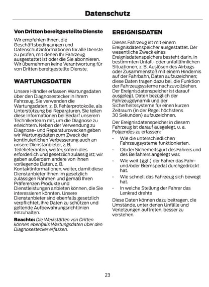 2024-2025 Ford Kuga Owner's Manual | German