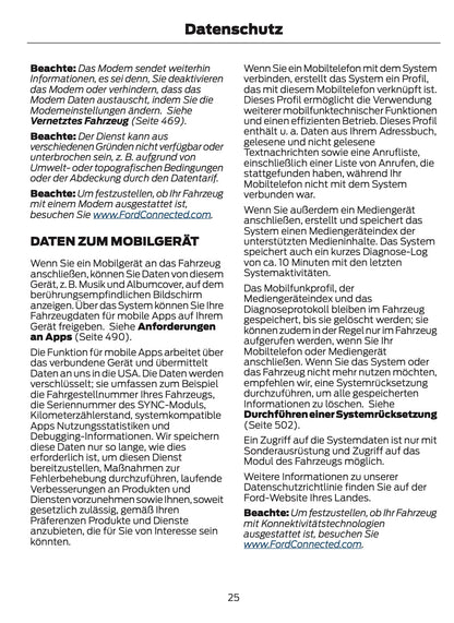 2024-2025 Ford Kuga Owner's Manual | German
