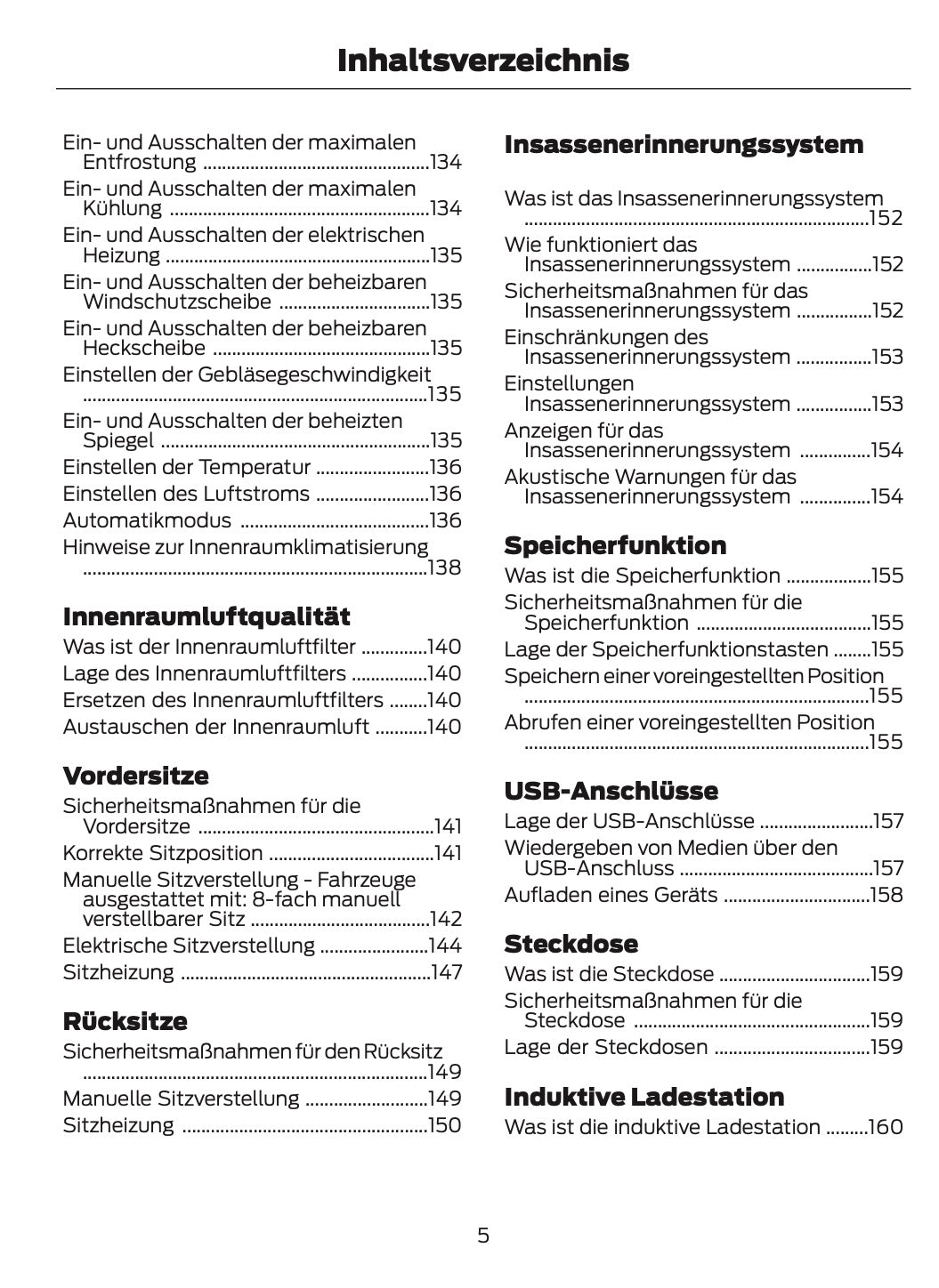 2024-2025 Ford Kuga Owner's Manual | German