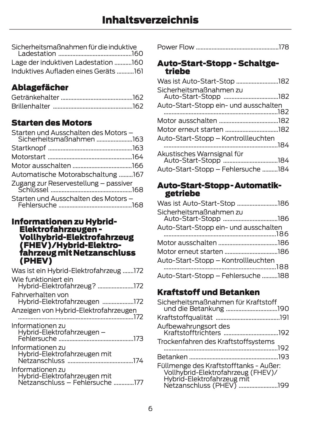 2024-2025 Ford Kuga Owner's Manual | German