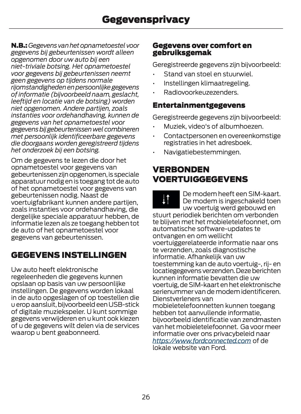 2024-2025 Ford Mustang Owner's Manual | Dutch