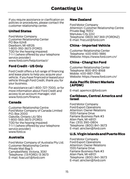 2025-2026 Ford Mustang Owner's Manual | English US