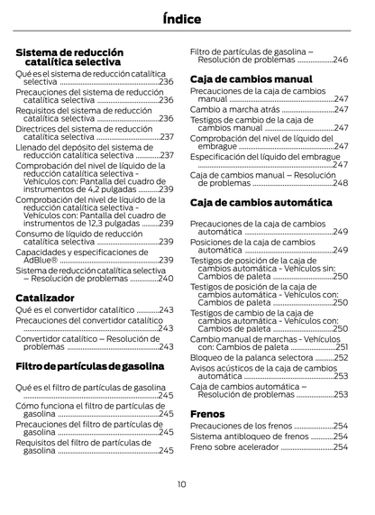 2023-2024 Ford Puma Manuel du propriétaire | Espagnol