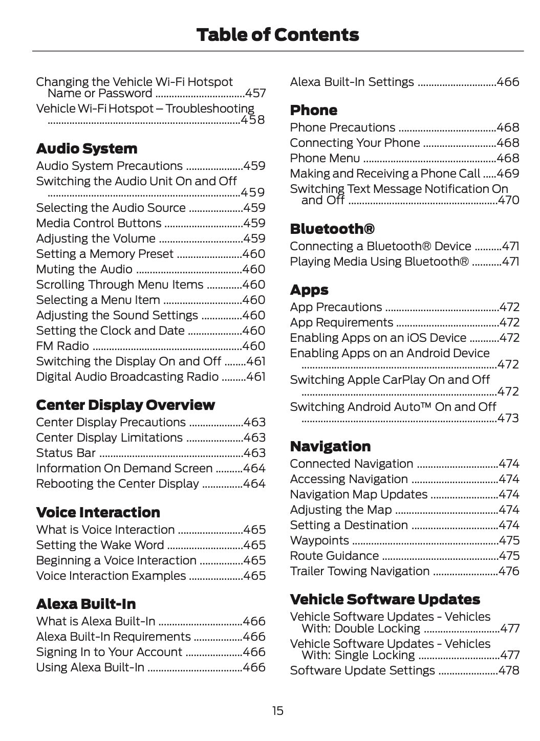 2026 Ford Puma Owner's Manual | English