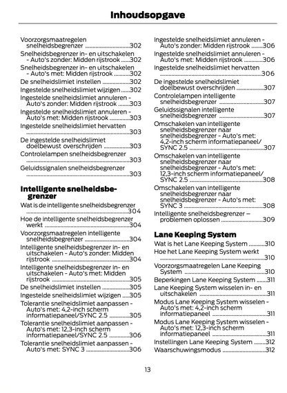 2023-2024 Ford Puma Owner's Manual | Dutch