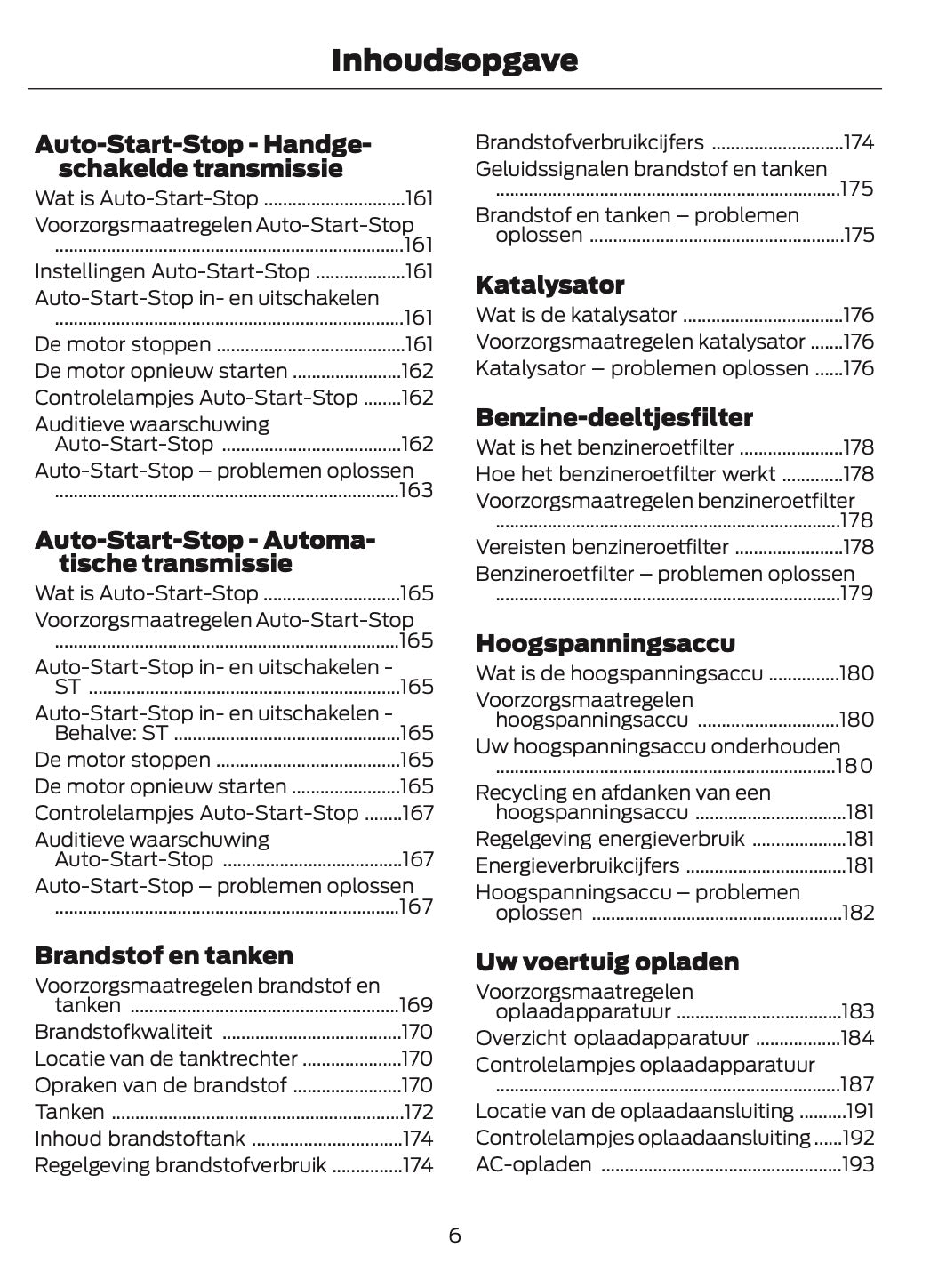 2025 Ford Puma Owner's Manual | Dutch