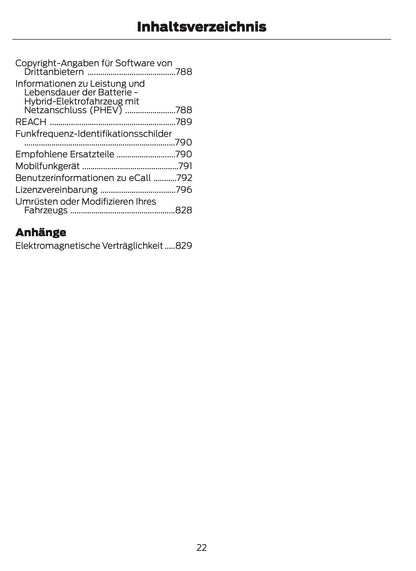 2026 Ford Ranger Owner's Manual | German