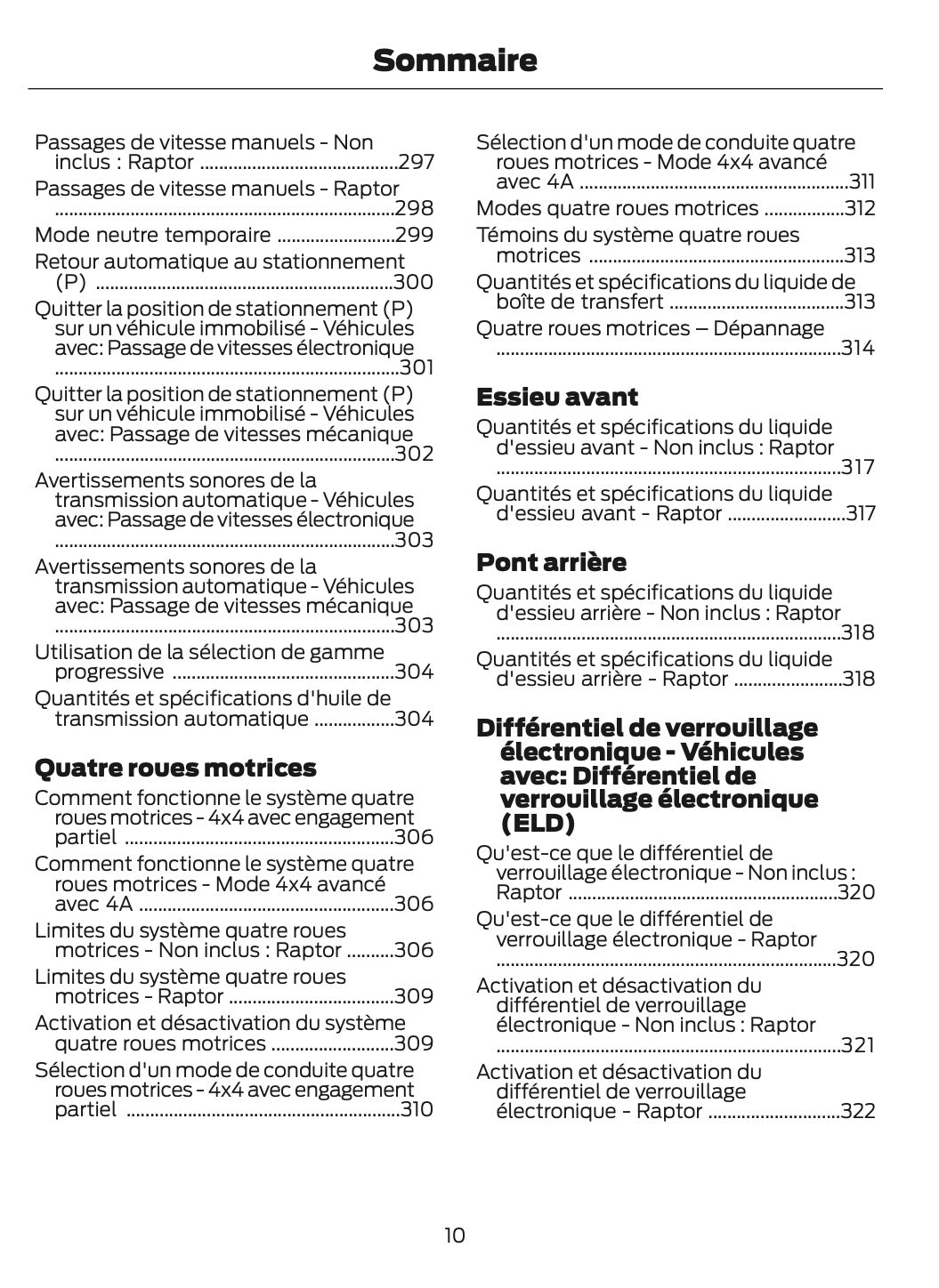 2025-2026 Ford Ranger Manuel du propriétaire | Français