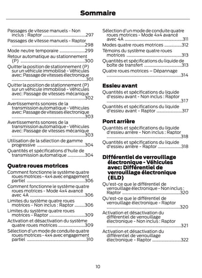 2025-2026 Ford Ranger Manuel du propriétaire | Français
