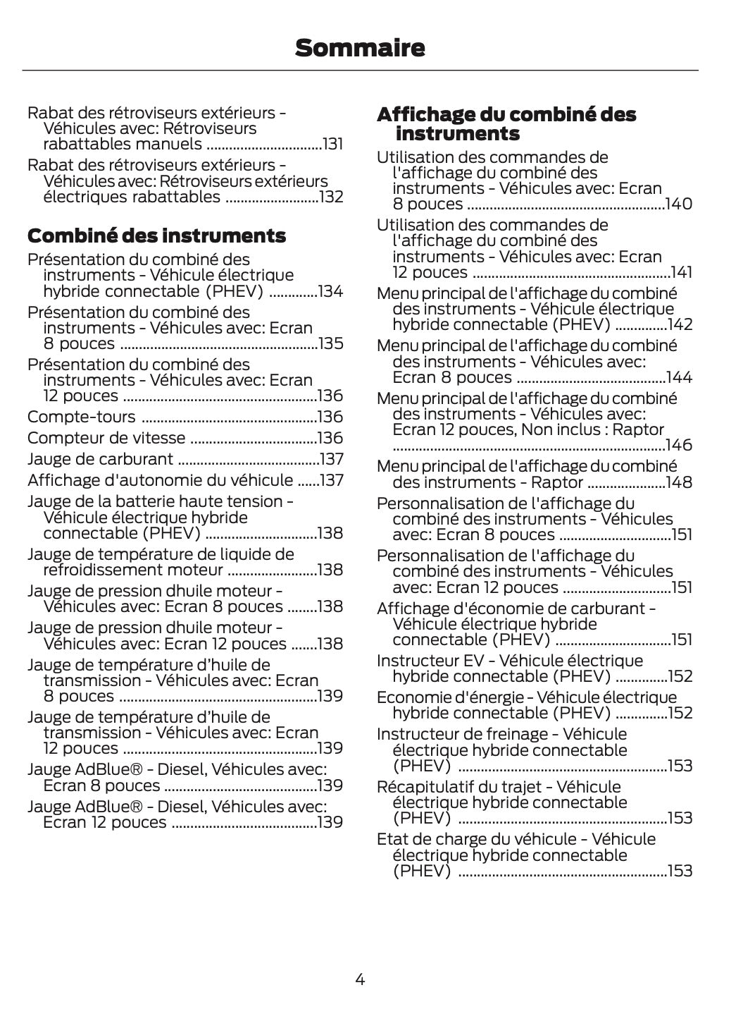 2025-2026 Ford Ranger Manuel du propriétaire | Français