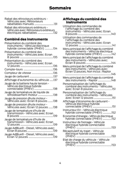 2025-2026 Ford Ranger Manuel du propriétaire | Français