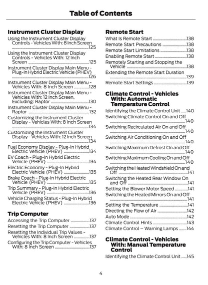 2025-2026 Ford Ranger Owner's Manual | English