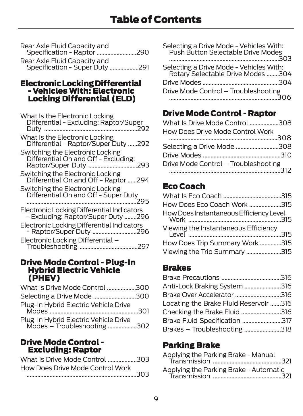 2026 Ford Ranger Owner's Manual | English