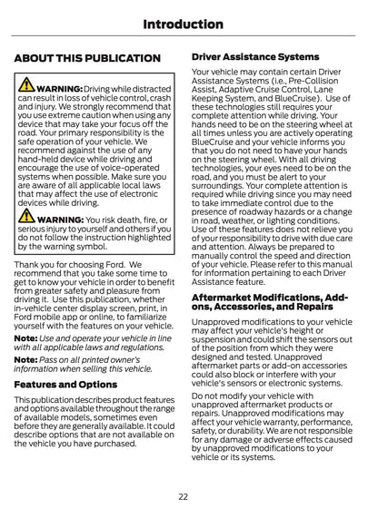 2026 Ford Ranger Owner's Manual | English