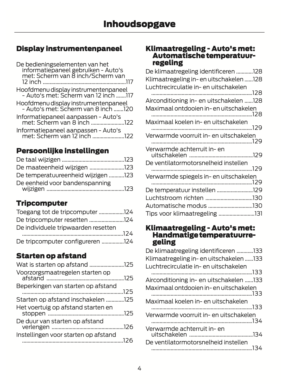 2022-2023 Ford Ranger Owner's Manual | Dutch