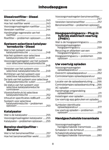 2025-2026 Ford Ranger Owner's Manual | Dutch