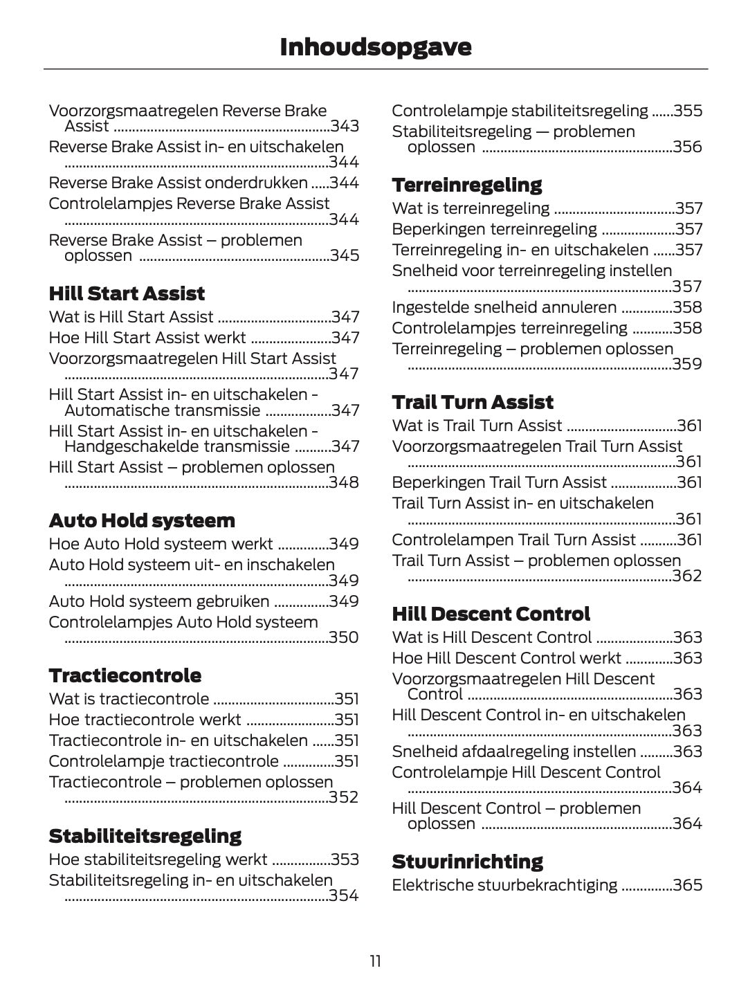 2025-2026 Ford Ranger Owner's Manual | Dutch