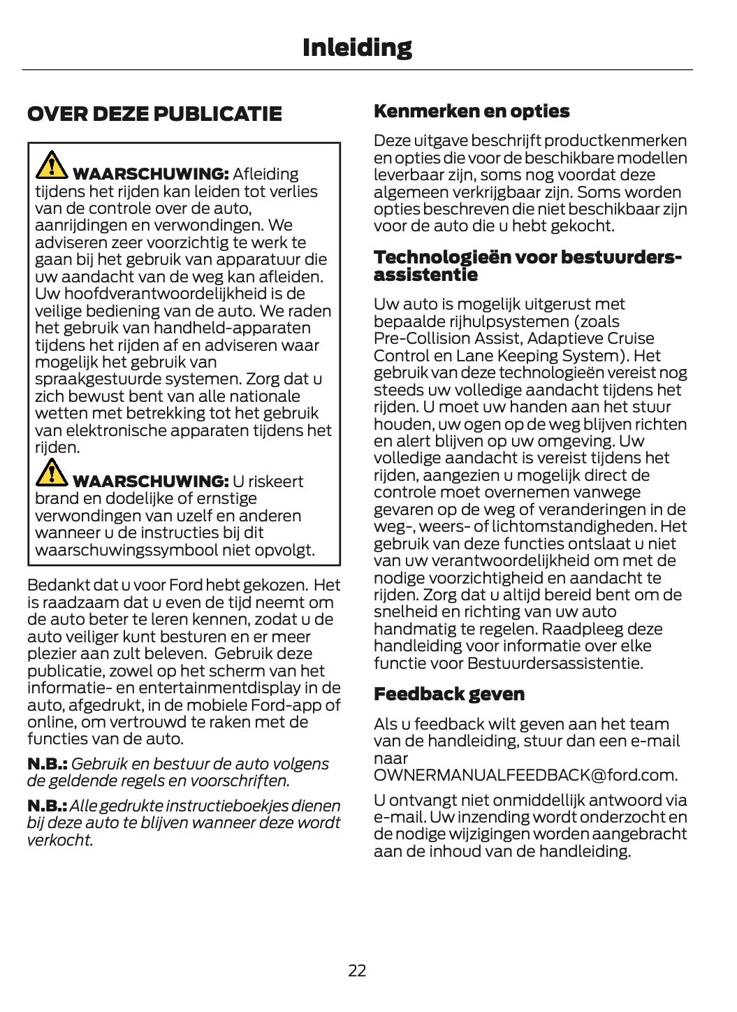 2025-2026 Ford Ranger Owner's Manual | Dutch