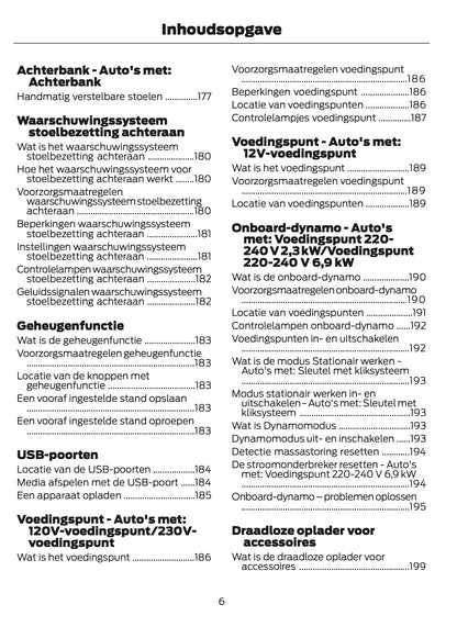 2025-2026 Ford Ranger Owner's Manual | Dutch