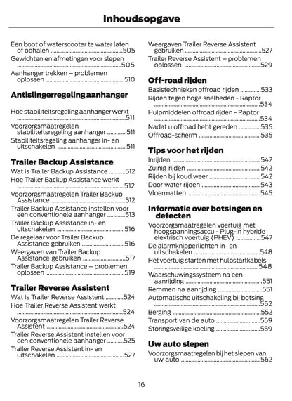 2026 Ford Ranger Owner's Manual | Dutch