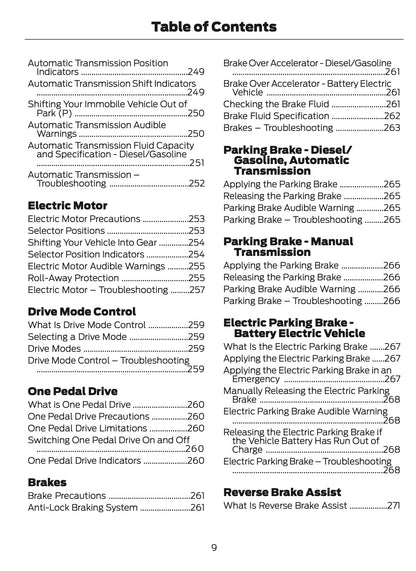 2026 Ford Tourneo Courier/Transit Courier Owner's Manual | English