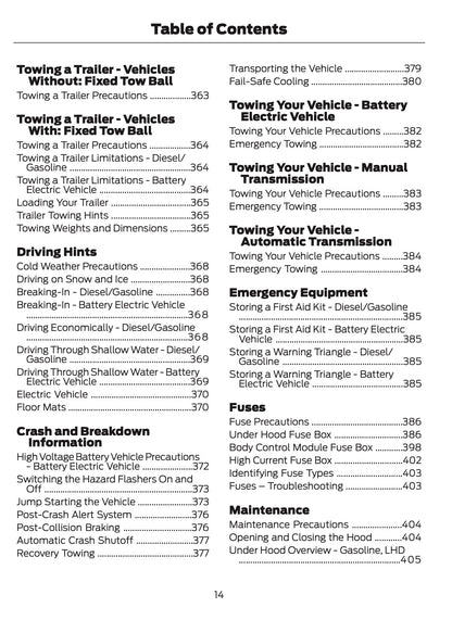 2026 Ford Tourneo Courier/Transit Courier Owner's Manual | English