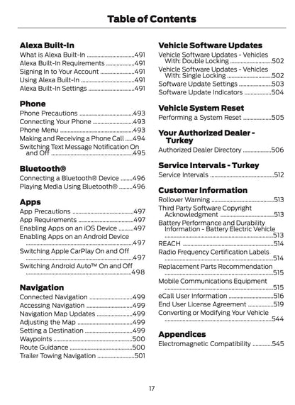 2026 Ford Tourneo Courier/Transit Courier Owner's Manual | English