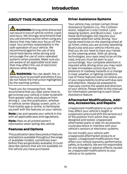 2026 Ford Tourneo Courier/Transit Courier Owner's Manual | English