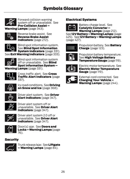 2026 Ford Tourneo Courier/Transit Courier Owner's Manual | English