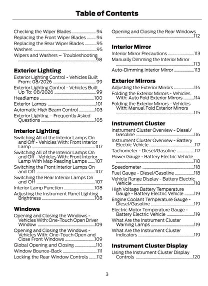 2026 Ford Tourneo Courier/Transit Courier Owner's Manual | English