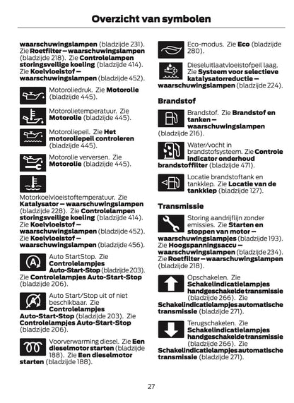 2026 Ford Tourneo Courier/Transit Courier Owner's Manual | Dutch