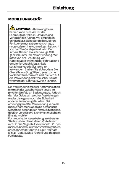 2021-2024 Ford Tourneo Custom/Transit Custom Owner's Manual | German