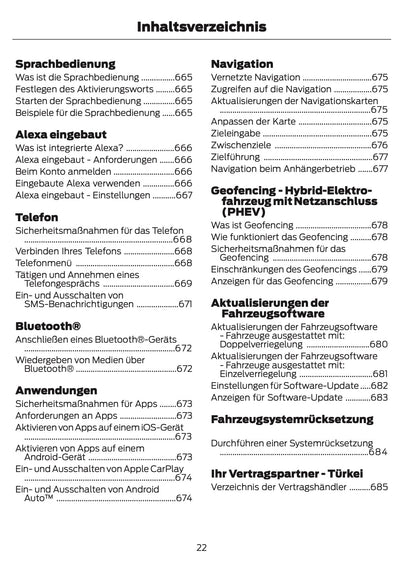 2026 Ford Tourneo Custom/Transit Custom Owner's Manual | German