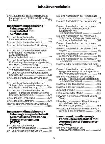 2026 Ford Tourneo Custom/Transit Custom Owner's Manual | German