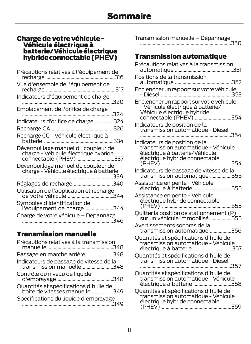 2026 Ford Tourneo Custom/Transit Custom Manuel du propriétaire | Français
