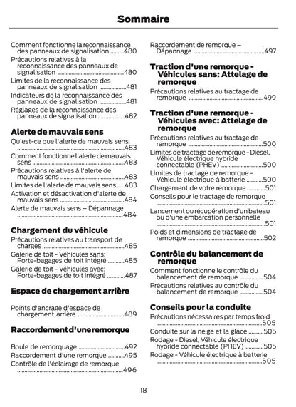 2026 Ford Tourneo Custom/Transit Custom Manuel du propriétaire | Français