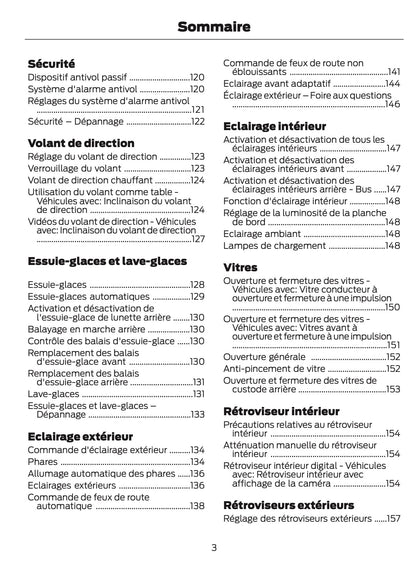 2026 Ford Tourneo Custom/Transit Custom Manuel du propriétaire | Français