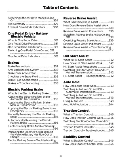 2026 Ford Tourneo Custom/Transit Custom Owner's Manual | English