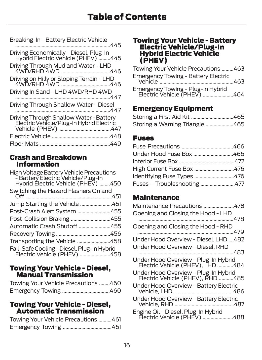 2026 Ford Tourneo Custom/Transit Custom Owner's Manual | English