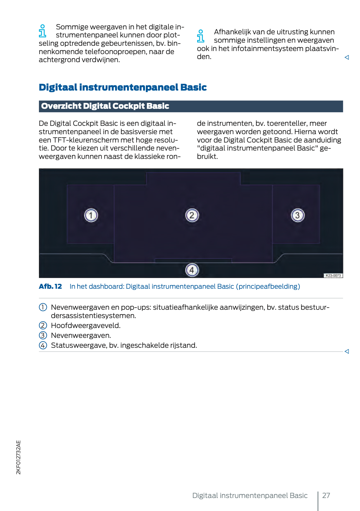 2024 Ford Tourneo Connect/Transit Connect Owner's Manual | Dutch