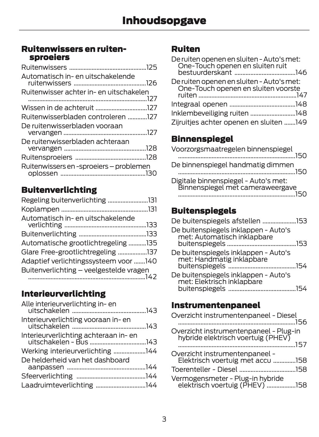 2026 Ford Tourneo Custom/Transit Custom Owner's Manual | Dutch