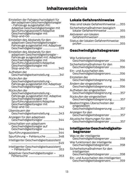 2026 Ford Transit Owner's Manual | German