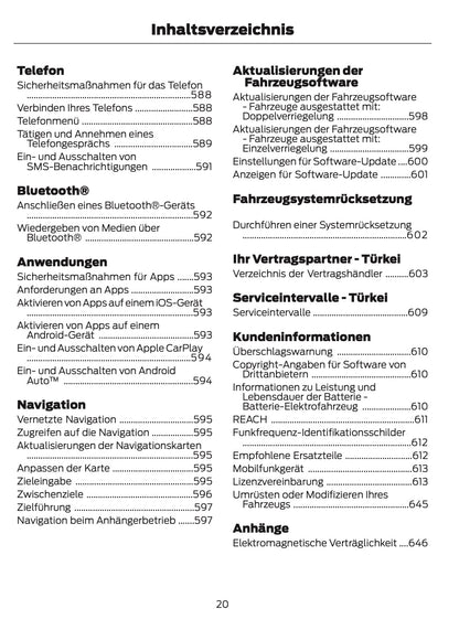 2026 Ford Transit Owner's Manual | German