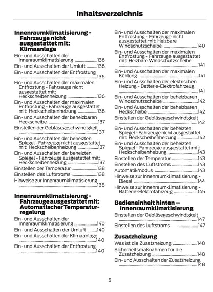 2026 Ford Transit Owner's Manual | German