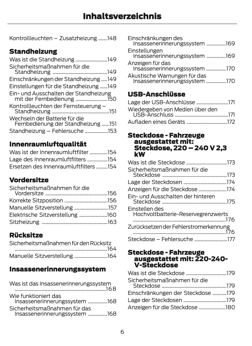 2026 Ford Transit Owner's Manual | German
