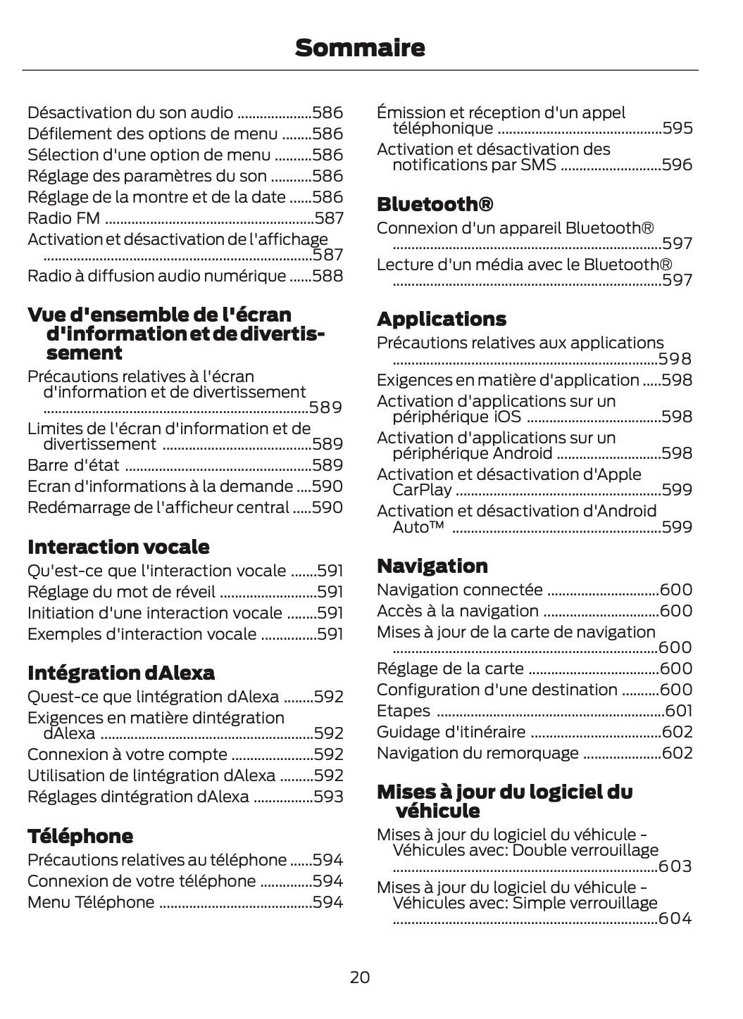 2026 Ford Transit Owner's Manual | French