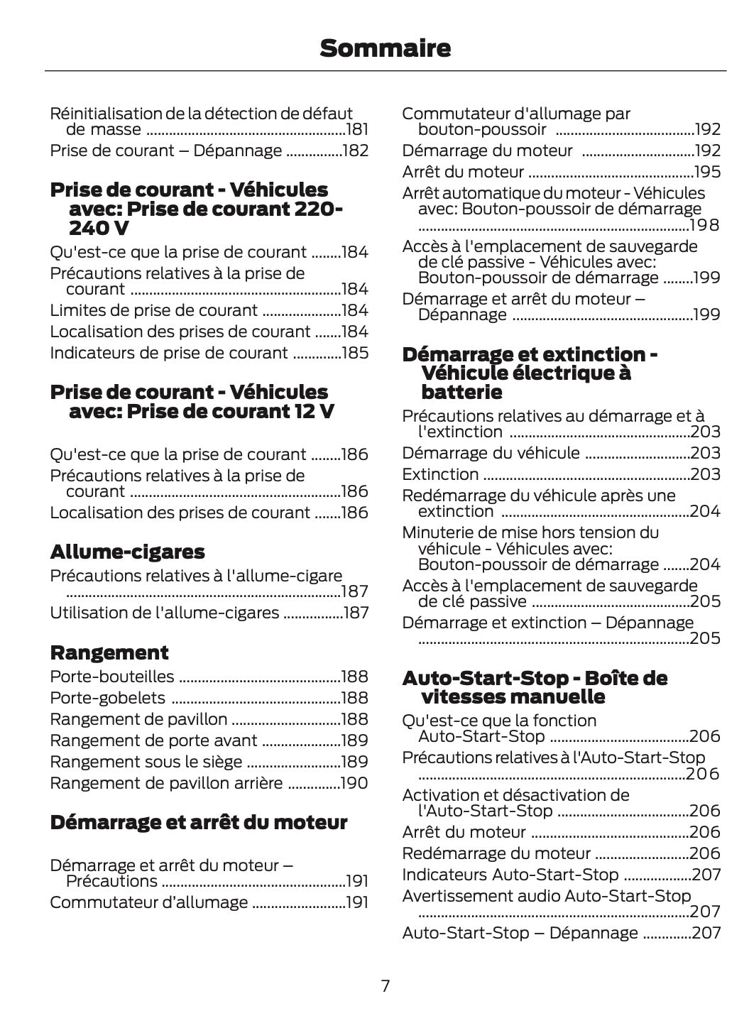 2026 Ford Transit Owner's Manual | French