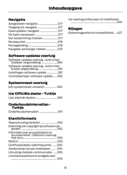 2026 Ford Transit Owner's Manual | Dutch