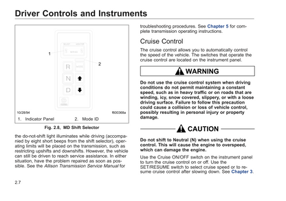 Freightliner School Bus Chassis Owner's Manual | English