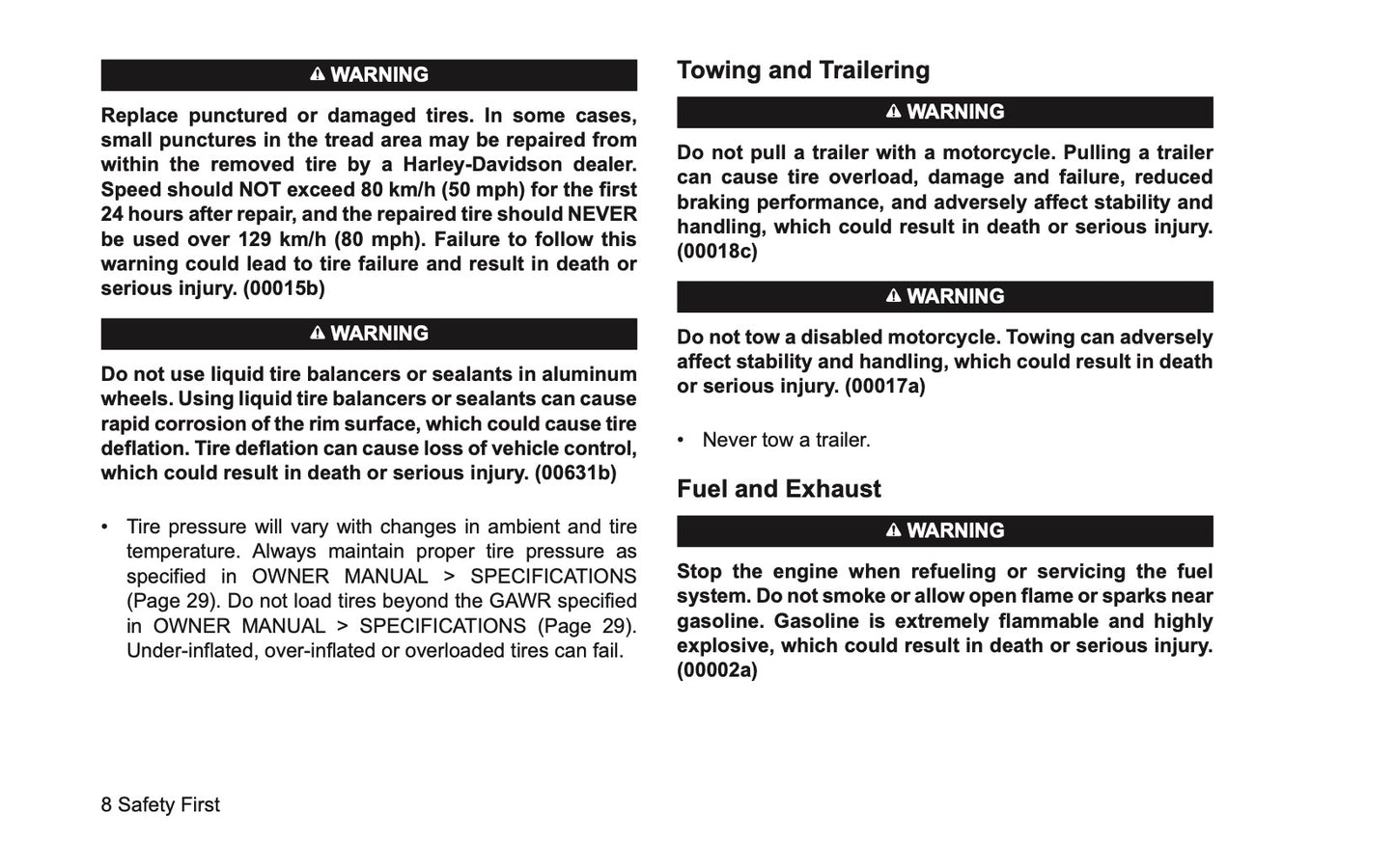 2022 Harley-Davidson FLHXSE Owner's Manual | English US